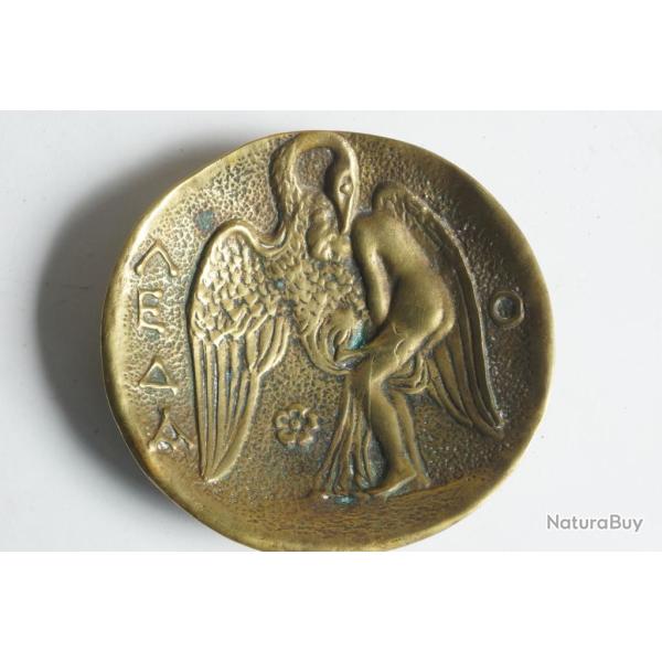 Coupelle Vide Poche bronze Max Le Verrier L�da et le Cygne