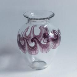 Vase Josh SIMPSON verre souffl&eacute; 1979
