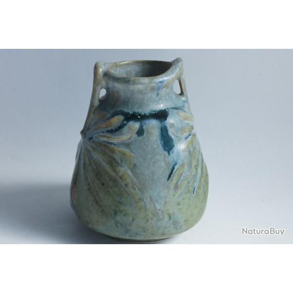 Petit vase gr�s Denbac Art Nouveau