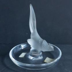 LALIQUE Baguier cristal Faisan