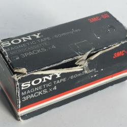 SONY 3 Packs X 4 Microcassettes 3MC-60