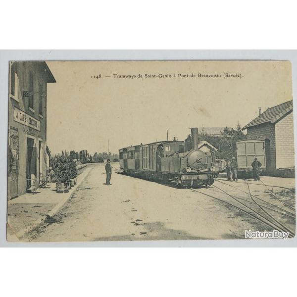 CPA Savoie Tramways de Saint-Genix � Pont-de-Beauvoisin