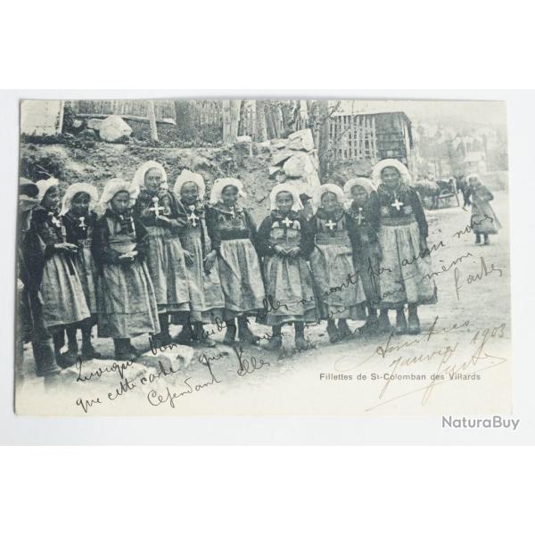 CPA Savoie Fillettes de St-Colomban-des-Villards
