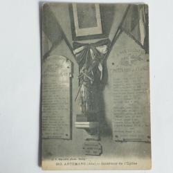 CPA Ain Artemare Int&eacute;rieur de l'&eacute;glise