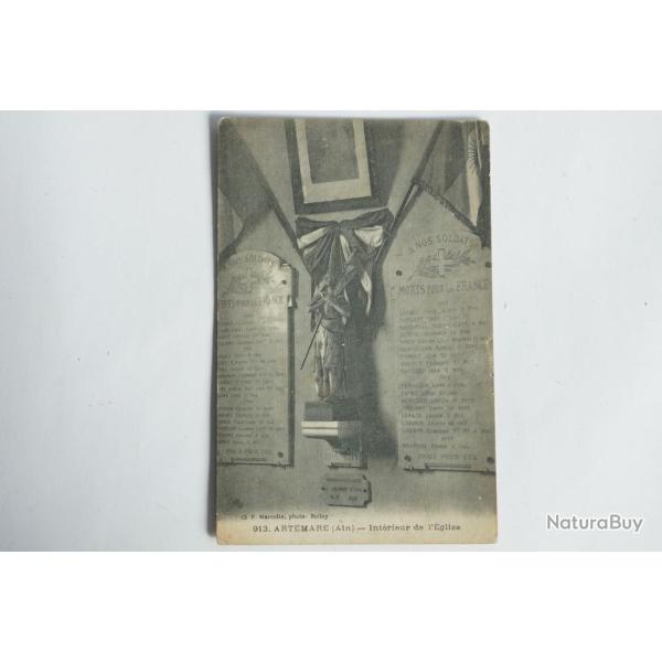 CPA Ain Artemare Int�rieur de l'�glise