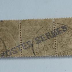 Timbre France Poste Serbes &agrave; Corfou 1918 oblit&eacute;r&eacute;