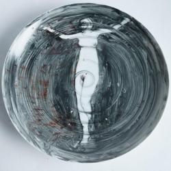 Paul BENNEY Peinture originale sur porcelaine Artes Magnus 1987