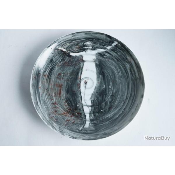 Paul BENNEY Peinture originale sur porcelaine Artes Magnus 1987
