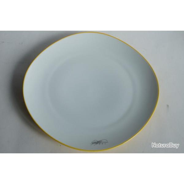 Assiette porcelaine Dan FLAVIN Artes Magnus �dition limit�e