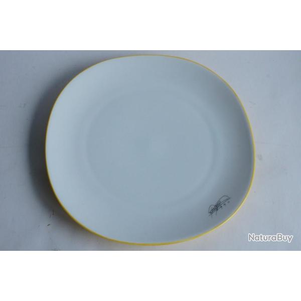 Assiette porcelaine Dan FLAVIN Artes Magnus �dition limit�e