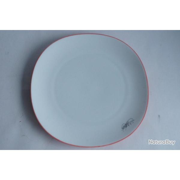 Assiette porcelaine Dan FLAVIN Artes Magnus �dition limit�e