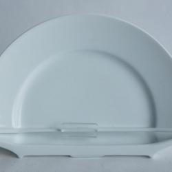 ARMAN 2 Demi-assiettes porcelaine Limoges