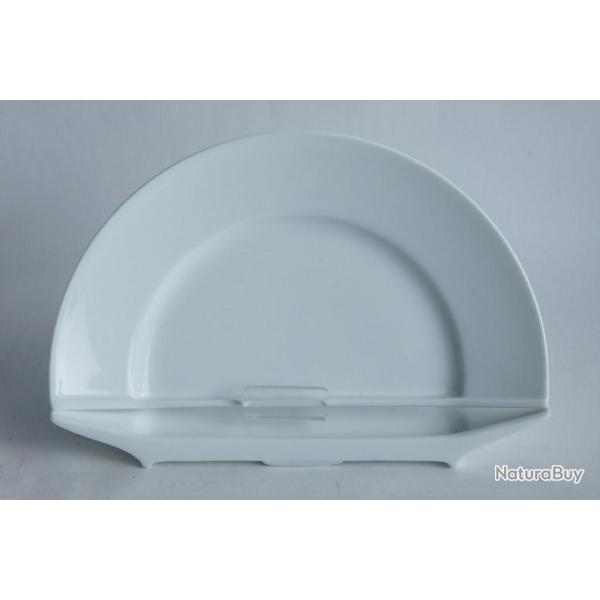 ARMAN 2 Demi-assiettes porcelaine Limoges