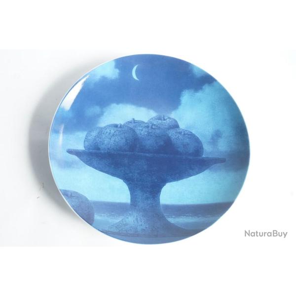 Assiette porcelaine Ren� Magritte Artes Magnus