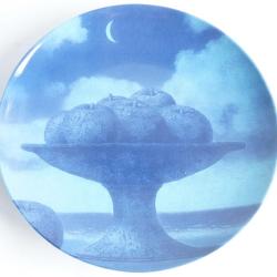 Assiette porcelaine Ren&eacute; Magritte Artes Magnus