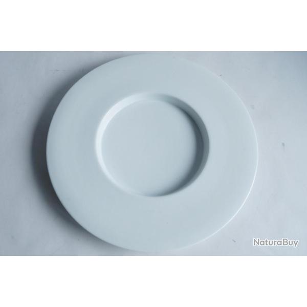 Assiette porcelaine Donald JUDD prototype Artes Magnus Haviland Limoges