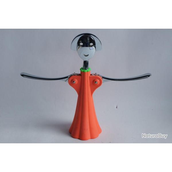 ALESSI Tire-bouchon Anna G bleu Alessandro Mendini