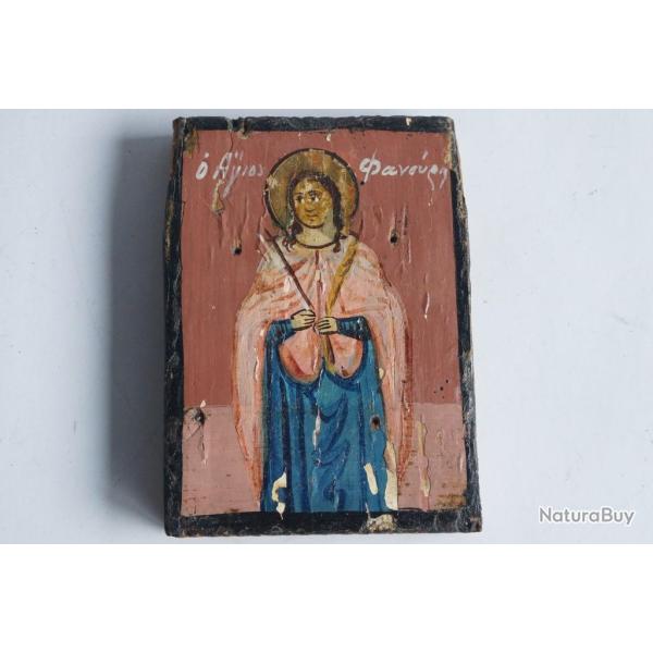 Ic�ne orthodoxe grecque Saint Fanourios