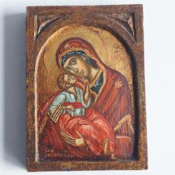 Ic&ocirc;ne orthodoxe Vierge &agrave; l'enfant