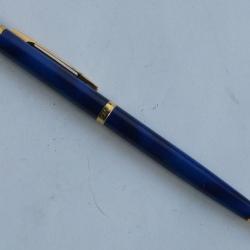 WATERMAN Stylo bille Preface laque marbr&eacute;e bleu