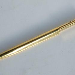 BVLGARI Stylo bille Eccentric plaqu&eacute; or
