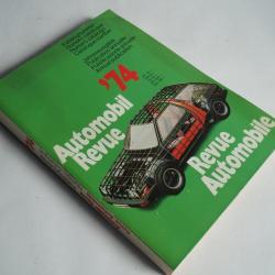 Revue Automobile Num&eacute;ro Catalogue 1974