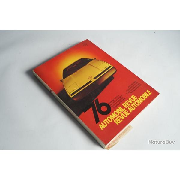 Revue Automobile Num�ro Catalogue 1976