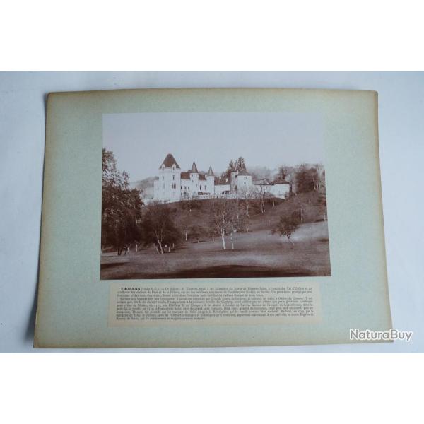 Photographie originale Ch�teau de Thorens Haute-Savoie