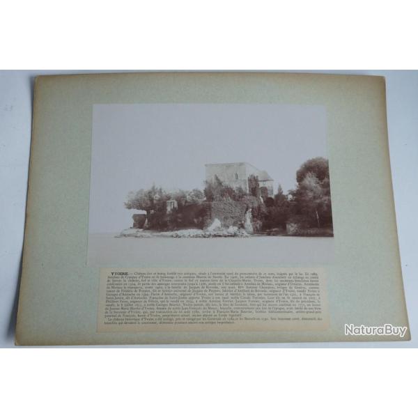 Photographie originale Ch�teau d'Yvoire Haute-Savoie