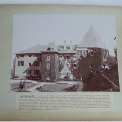 Photographie originale Ch&acirc;teau de Beauregard Chens-Cusy Haute-Savoie