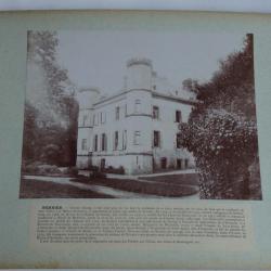 Photographie originale Ch&acirc;teau de Nernier Haute-Savoie