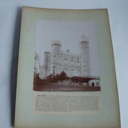 Photographie originale Ch&acirc;teau de Ballaison Haute-Savoie