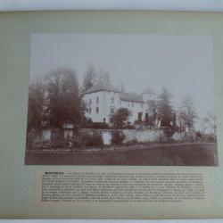 Photographie originale Ch&acirc;teau de Monthouz Haute-Savoie