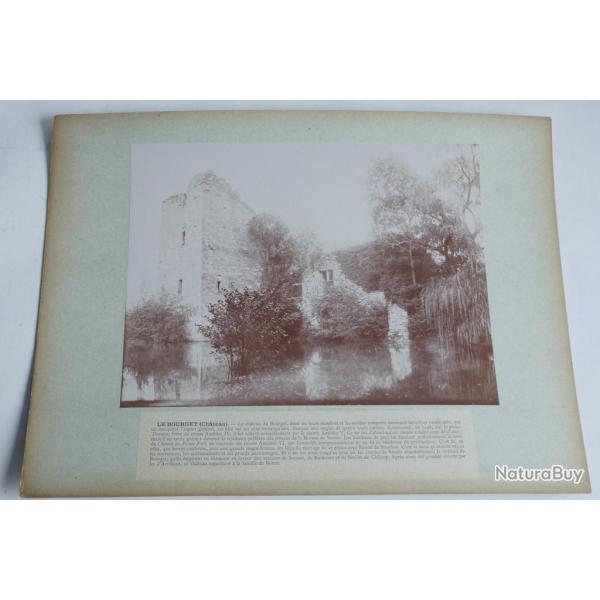 Photographie originale Ch�teau du Bourget Savoie