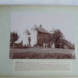 Photographie originale Ch&acirc;teau de Buffavent Lully Haute-Savoie