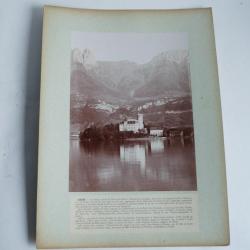 Photographie originale Ch&acirc;teau de Duin Haute-Savoie