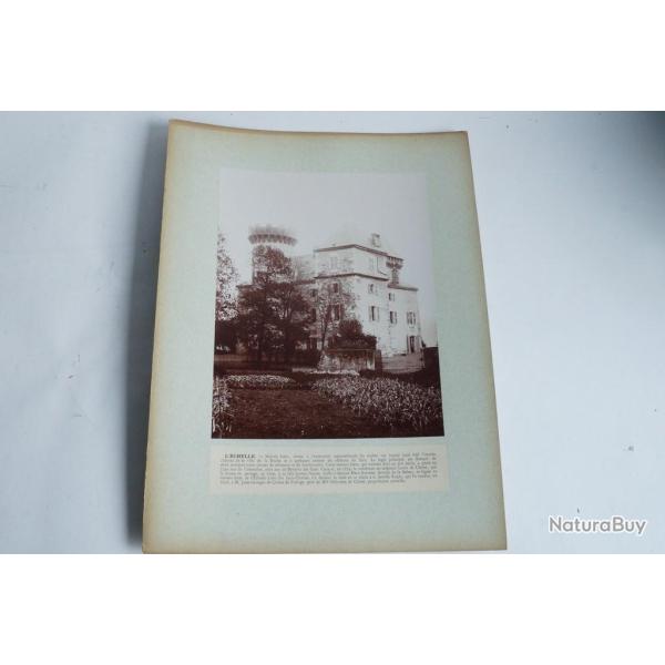 Photographie originale Ch�teau L'�chelle Roche-sur-Foron Haute-Savoie