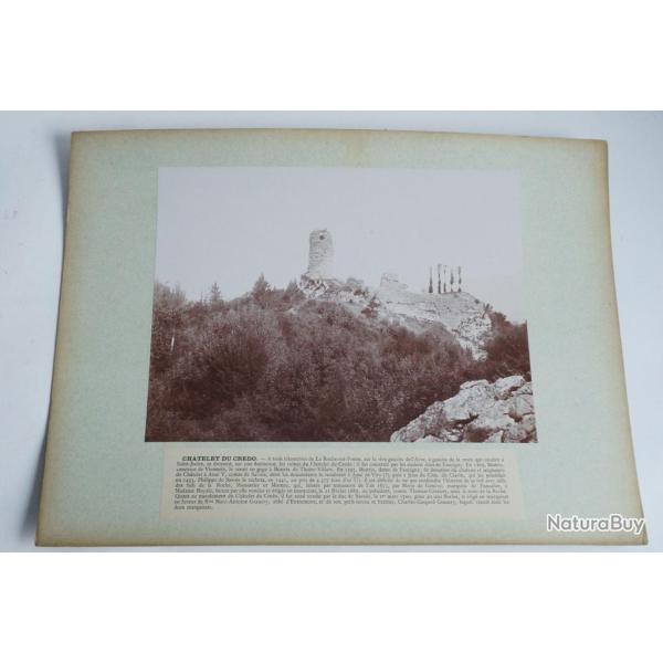 Photographie originale Ch�telet du Credo Haute-Savoie
