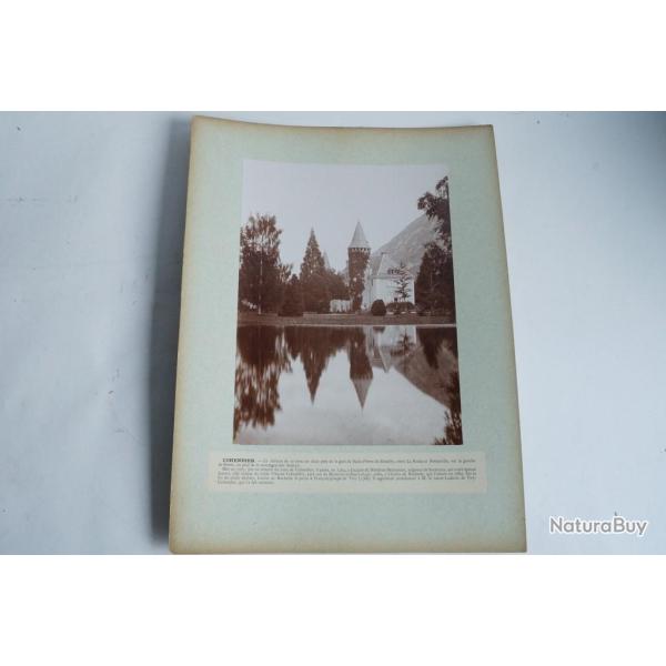 Photographie originale Ch�teau de Cohendier Haute-Savoie