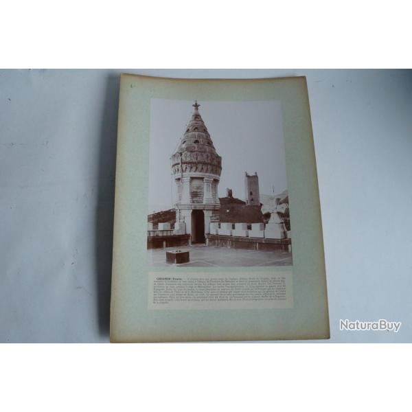 Photographie originale Ch�teau de Chignin Savoie