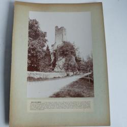 Photographie originale Ch&acirc;teau de Bellecombe Savoie