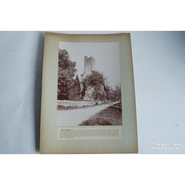 Photographie originale Ch�teau de Bellecombe Savoie
