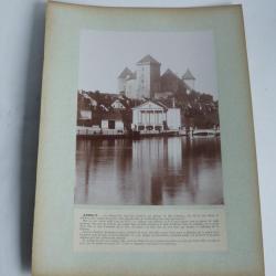 Photographie originale Ch&acirc;teau fort d'Annecy Haute-Savoie