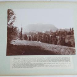Photographie originale Ch&acirc;teau d'Allinges Haute-Savoie