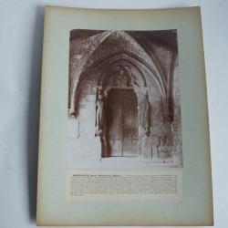 Photographie originale Abondance &Eacute;glise Haute-Savoie