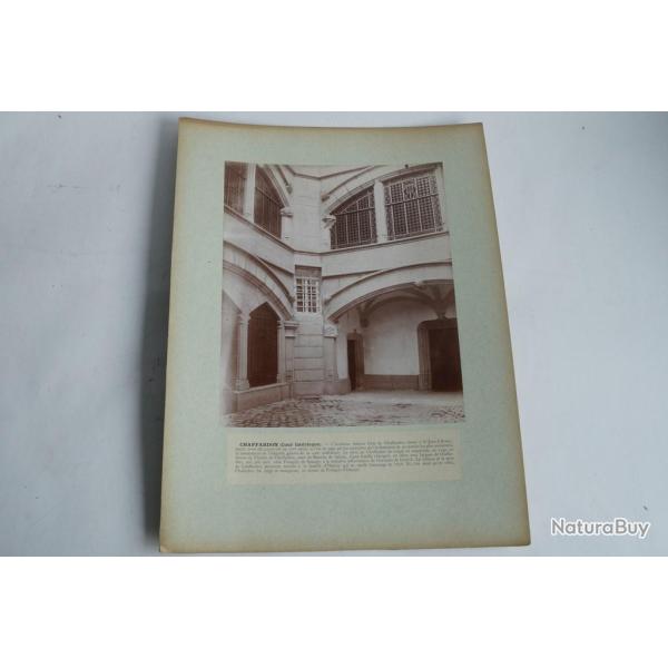 Photographie originale Maison forte de Chaffardon Savoie