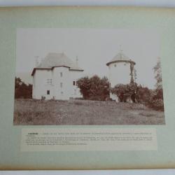 Photographie originale Maison forte de Candie Chamb&eacute;ry Savoie