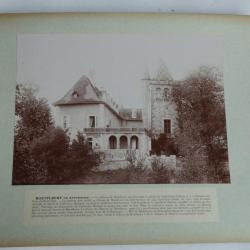 Photographie originale Ch&acirc;teau de Montfleury Avressieux Haute-Savoie