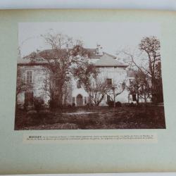Photographie originale Ch&acirc;teau de Mieudry Boussy Haute-Savoie
