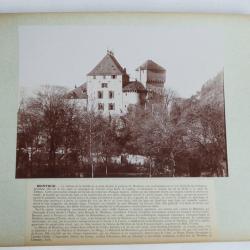 Photographie originale Ch&acirc;teau de Menthon Haute-Savoie